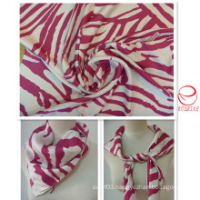 Stripe Design Printing Customized Logo Silk Scarf
